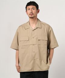 Dickies/ディッキーズ 半袖 オープンカラー ワークシャツ