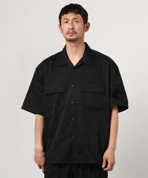 Dickies/ディッキーズ 半袖 オープンカラー ワークシャツ