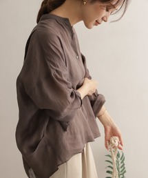 URBAN RESEARCH DOORS | ラミースタンドカラーワイドシャツ(シャツ/ブラウス)