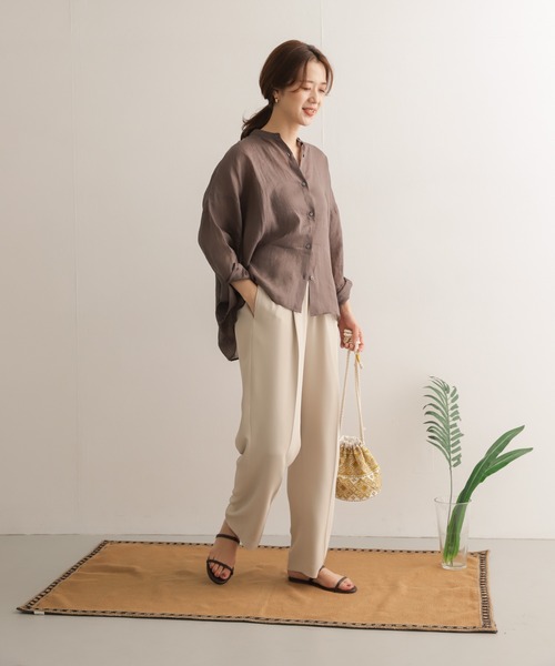 URBAN RESEARCH DOORS - 新品　アーバンリサーチドアーズ　ラミーワイドシャツ　ホワイト アーバンリサーチ ドアーズ URBAN RESEARCH DOORS ラミー混