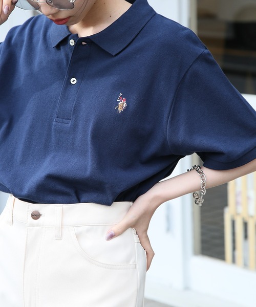 セール】【U.S. POLO ASSN.】pony embroidery POLO shirts