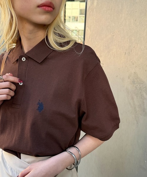 セール】【U.S. POLO ASSN.】pony embroidery POLO shirts