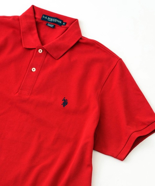 U.S. POLO ASSN.（ユーエスポロアッスン）の「【U.S. POLO ASSN.】pony embroidery POLO shirts / ワンポイントロゴ ポニー刺繍ポロシャツ /ユニセックスサイズ展開（ポロシャツ・レディース・ブラック/ブルー/ネイビー/ホワイト/グレー/ヘザーグレー/レッド/ブラック系その他2/ブルー系その他2/ラベンダー/グリーン/ダークグレー/ピンク/イエロー/ブラック系その他3/ホワイト系その他3/ネイビー系3/ブルー系その他3/ダークブラウン/ダークグリーン・S/M/L/XL/XXL）」の21枚目の写真