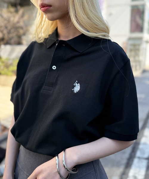 セール】【U.S. POLO ASSN.】pony embroidery POLO shirts