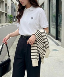 U.S. POLO ASSN.（ユーエスポロアッスン）の「【U.S. POLO ASSN.】pony embroidery POLO shirts / ワンポイントロゴ ポニー刺繍ポロシャツ /ユニセックスサイズ展開（ポロシャツ）」