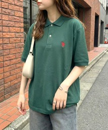 U.S. POLO ASSN.（ユーエスポロアッスン）の「【U.S. POLO ASSN.】pony embroidery POLO shirts / ワンポイントロゴ ポニー刺繍ポロシャツ /ユニセックスサイズ展開（ポロシャツ）」