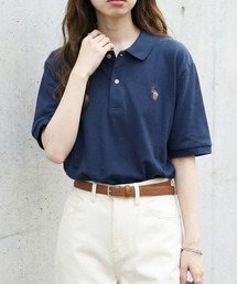 SETUP7（セットアップセブン）の「【U.S. POLO ASSN.】pony embroidery POLO shirts / ワンポイントロゴ ポニー刺繍ポロシャツ /ユニセックスサイズ展開（ポロシャツ）」