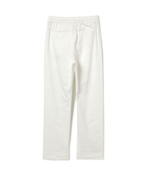 美品 LINEN COTTON TWILL トラウザー リネン パンツ ホワイト MARGARET HOWELL（マーガレットハウエル）の「LINEN COTTON