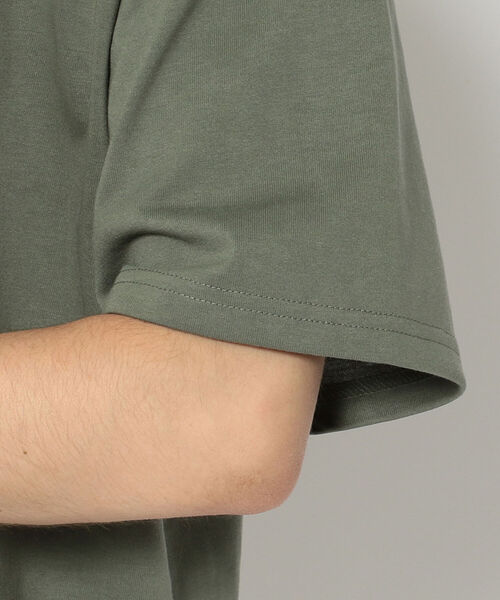 MANASTASH(マナスタッシュ)の「MANASTASH/マナスタッシュ RECYCLED TEE DAY BREAK リサイクルティーデイブレイク(Tシャツ/カットソー・メンズ・ホワイト/セージグリーン・X-LARGE/MEDIUM/LARGE)」の14枚目の写真