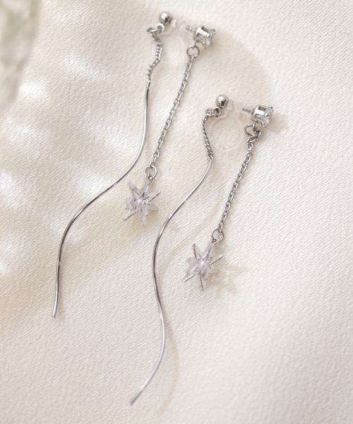 florist（フローリスト）の「【3種展開】揺れる樹脂クリップイヤリング（イヤリング・レディース・シルバー系その他2/ゴールド系その他3/ゴールド系その他2/シルバー系その他4/ゴールド系その他4/シルバー系その他3・FREE）」の8枚目の写真