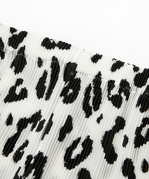 Fano Studios(ファノ ストゥディオズ)の「【Fano Studios】Leopard print pleats easy pants FX21K088(スラックス・レディース・ホワイト・M/S)」の13枚目の写真