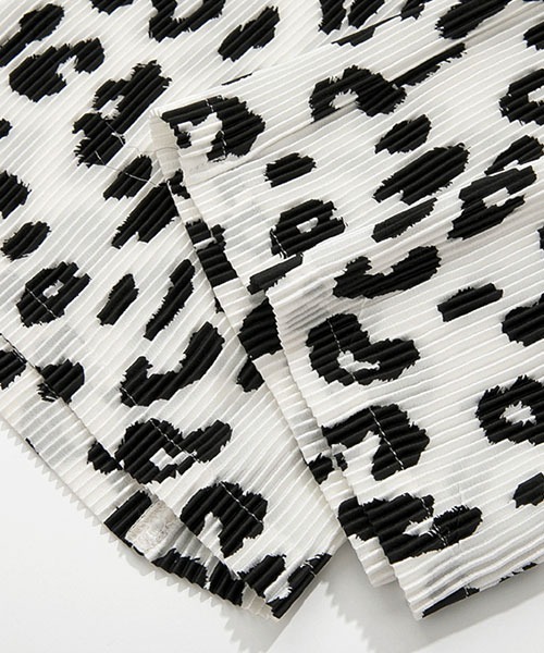 Fano Studios(ファノ ストゥディオズ)の「【Fano Studios】Leopard print pleats easy pants FX21K088(スラックス・レディース・ホワイト・M/S)」の15枚目の写真