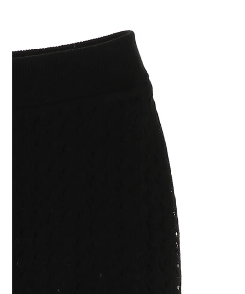 AMERICAN HOLIC(アメリカンホリック)の「透かしレース編みワイドパンツ(その他パンツ・レディース・ブラック/アイボリー・L/M)」の15枚目の写真