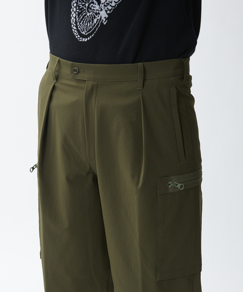 DESIGNWORKS（デザインワークス）の「4WAY ダブルクロス ストレッチ カーゴパンツ（カーゴパンツ・メンズ・カーキ・44/46/48/50）」の6枚目の写真