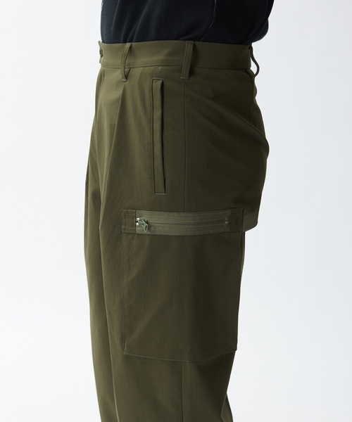 DESIGNWORKS（デザインワークス）の「4WAY ダブルクロス ストレッチ カーゴパンツ（カーゴパンツ・メンズ・カーキ・44/46/48/50）」の8枚目の写真