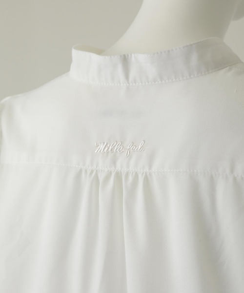 MILKFED.（ミルクフェド）の「TIERED TUNIC（チュニック・レディース・ブルー/ホワイト/ブラウン・ONE SIZE）」の16枚目の写真