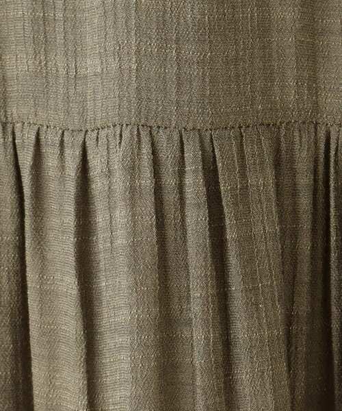 SHOO・LA・RUE(シューラルー)の「◆スラブティアードスカート(スカート・レディース・カーキ/ライトブルー/ベージュ/ブラック/グリーン/イエロー・00)」の12枚目の写真