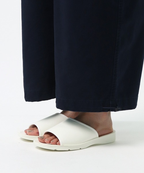 MoonStar（ムーンスター）の「MOONSTAR / ムーンスター  LAZY　54320791 5432079 MNT（サンダル・レディース・ホワイト/ブラック・SMALL/X-SMALL）」の8枚目の写真