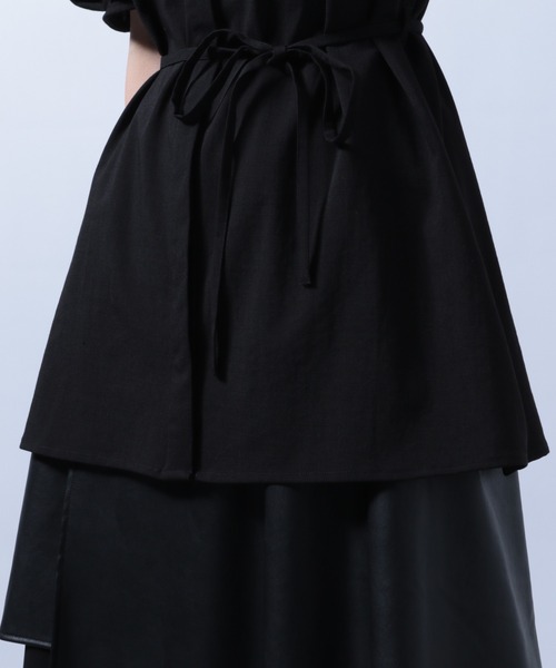 HARE（ハレ）の「ボリュームソデシャツ(HARE)（シャツ/ブラウス・レディース・ホワイト/ブラック・FREE）」の4枚目の写真