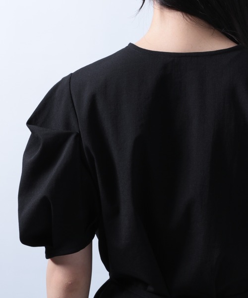 HARE（ハレ）の「ボリュームソデシャツ(HARE)（シャツ/ブラウス・レディース・ホワイト/ブラック・FREE）」の14枚目の写真