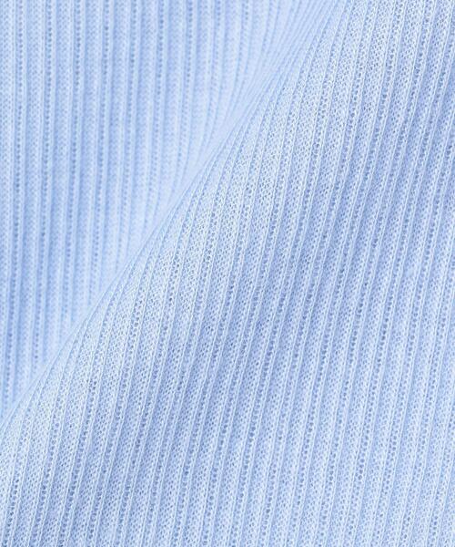 BASERANGE（ベースレンジ）の「＜BASERANGE（ベースレンジ）＞VIEN ロングスリーブ カットソー 21AW（Tシャツ/カットソー・レディース・ライトブルー/オフホワイト/オリーブ/ブラック・SMALL）」の12枚目の写真