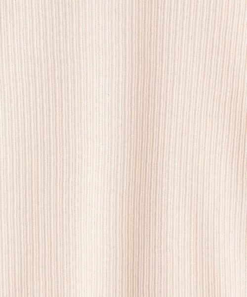 BASERANGE（ベースレンジ）の「＜BASERANGE（ベースレンジ）＞VIEN ロングスリーブ カットソー 21AW（Tシャツ/カットソー・レディース・ライトブルー/オフホワイト/オリーブ/ブラック・SMALL）」の14枚目の写真