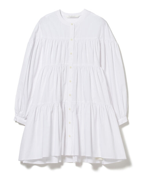 Ray BEAMS（レイビームス）の「Ray BEAMS / ティアード ギャザー ミニ ワンピース（ワンピース・レディース・ホワイト/ブラック/ミント・ONE SIZE）」の20枚目の写真