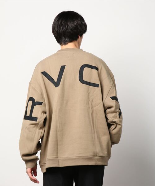 RVCA/ルーカ ビッグシルエット バックプリントスウェット BB042