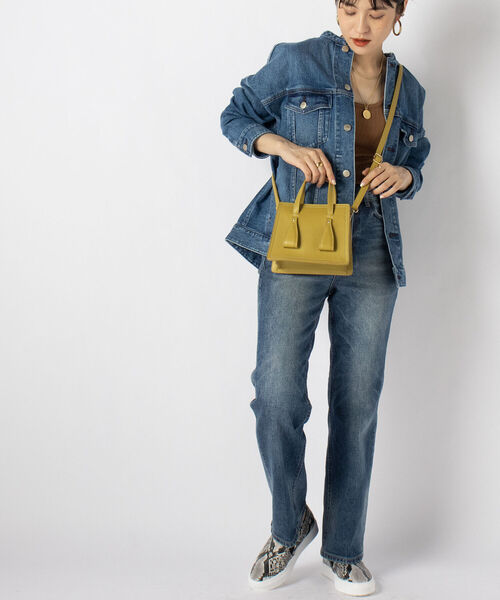 LAURA DI MAGGIO（ローラディマッジオ）の「【LAURA DI MAGGIO/ ラウラディマッジョ】パドルミニトートバッグ（トートバッグ・レディース・ブラック/ベージュ/ライトパープル/イエロー・FREE）」の15枚目の写真