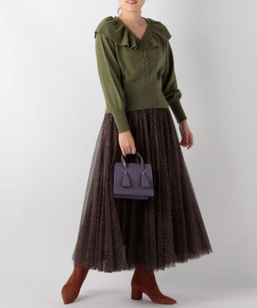 LAURA DI MAGGIO（ローラディマッジオ）の「【LAURA DI MAGGIO/ ラウラディマッジョ】パドルミニトートバッグ（トートバッグ・レディース・ブラック/ベージュ/ライトパープル/イエロー・FREE）」の16枚目の写真
