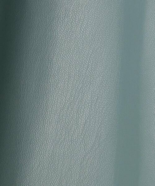 THE STATION STORE（ザ ステーション ストア）の「＜ma couleur（マ クルール）＞フェイクレザー フレア ロングスカート（スカート・レディース・ブラック/ケリー・S/M）」の11枚目の写真