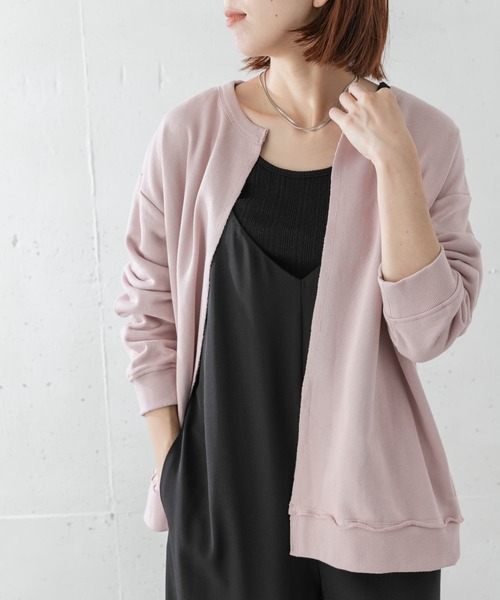 URBAN RESEARCH Sonny Label(アーバンリサーチサニーレーベル)の「オーバースウェットカーディガン(カーディガン/ボレロ・レディース・グレー系その他/ピンク/カーキ/スミクロ・FREE)」の22枚目の写真