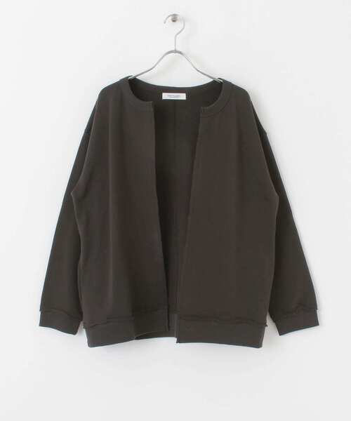 URBAN RESEARCH Sonny Label(アーバンリサーチサニーレーベル)の「オーバースウェットカーディガン(カーディガン/ボレロ・レディース・グレー系その他/ピンク/カーキ/スミクロ・FREE)」の15枚目の写真