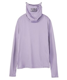 JOHN LAWRENCE SULLIVAN | EARHOOK HI-NECK PRINT TOP(Tシャツ/カットソー)