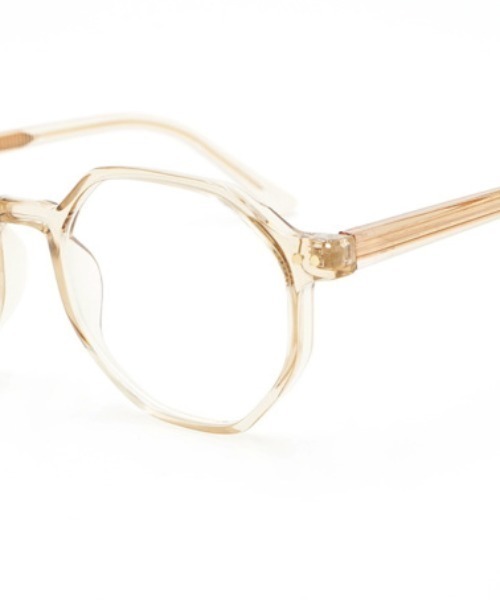 flower(フラワー)の「クラシッククリアグラス(サングラス・レディース・ベージュ/カーキ・FREE)」の5枚目の写真