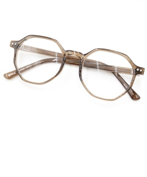 flower(フラワー)の「クラシッククリアグラス(サングラス・レディース・ベージュ/カーキ・FREE)」の17枚目の写真