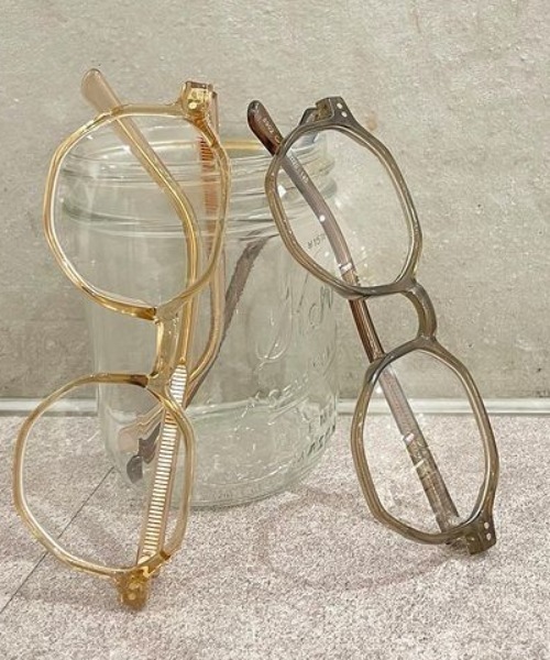 flower(フラワー)の「クラシッククリアグラス(サングラス・レディース・ベージュ/カーキ・FREE)」の18枚目の写真