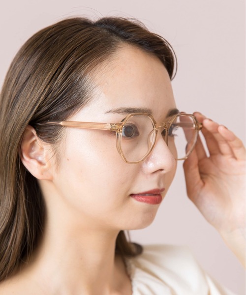 flower(フラワー)の「クラシッククリアグラス(サングラス・レディース・ベージュ/カーキ・FREE)」の20枚目の写真