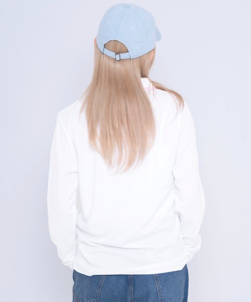 FILA(フィラ)の「【FILA/フィラ】ワンポイント ブランドロゴ刺繍 衿ライン ドライ 長袖ポロシャツ(ポロシャツ・レディース・ホワイト/ブラック/ネイビー・M/L)」の19枚目の写真