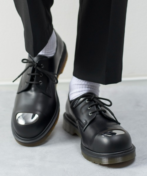 And A（アンドエー）の「Dr.Martens ドクターマーチン / 1925 Est Black Smooth エスト 3ホールブーツ レザーシューズ  / 26506001（ブーツ・メンズ・ブラック・26cm/27cm/28cm）」の21枚目の写真