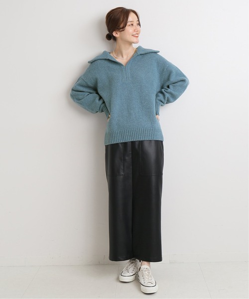 IENA（イエナ）の「vento 襟付きプルオーバー◇（ニット/セーター