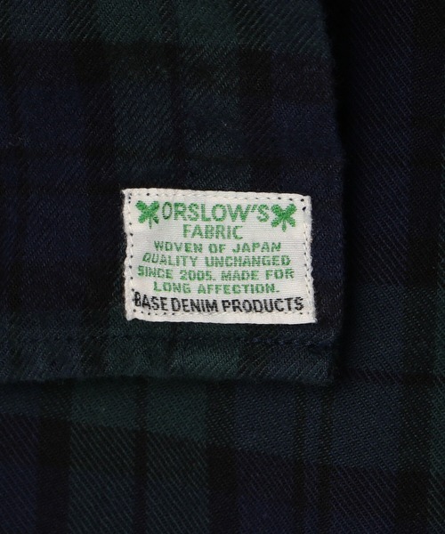 orSlow（オアスロウ）の「【orSlow】ルーズフィットスタンドカラーシャツ GREEN WOMEN（シャツ/ブラウス・レディース・グリーン系その他・0）」の7枚目の写真