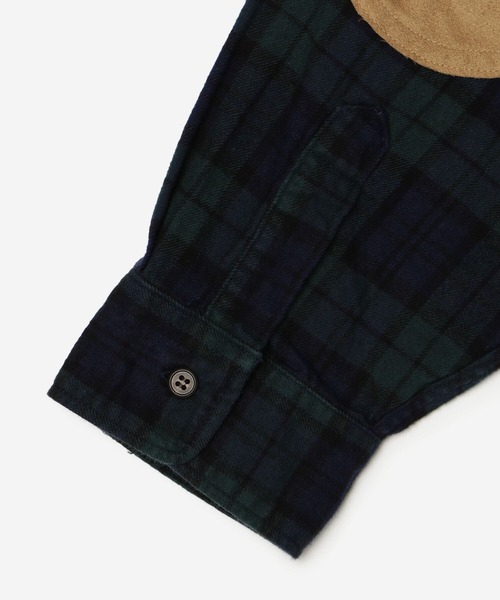 orSlow（オアスロウ）の「【orSlow】ルーズフィットスタンドカラーシャツ GREEN WOMEN（シャツ/ブラウス・レディース・グリーン系その他・0）」の6枚目の写真