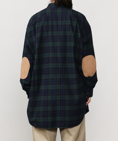 orSlow（オアスロウ）の「【orSlow】ルーズフィットスタンドカラーシャツ GREEN WOMEN（シャツ/ブラウス・レディース・グリーン系その他・0）」の13枚目の写真