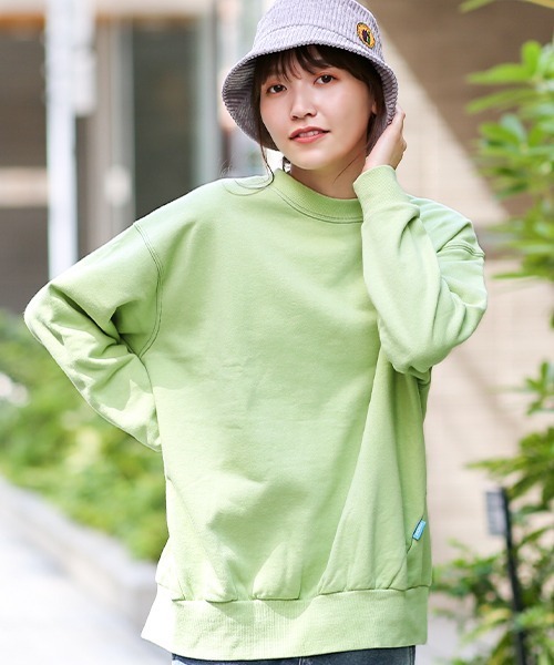 moz（モズ）の「mozコラボ バックフォトエルクプルオーバー【moz×チチカカ】（スウェット・レディース・ブルー/グリーン・FREE）」の9枚目の写真