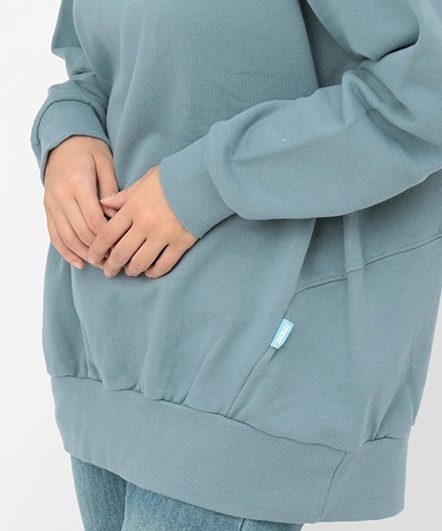 moz（モズ）の「mozコラボ バックフォトエルクプルオーバー【moz×チチカカ】（スウェット・レディース・ブルー/グリーン・FREE）」の18枚目の写真