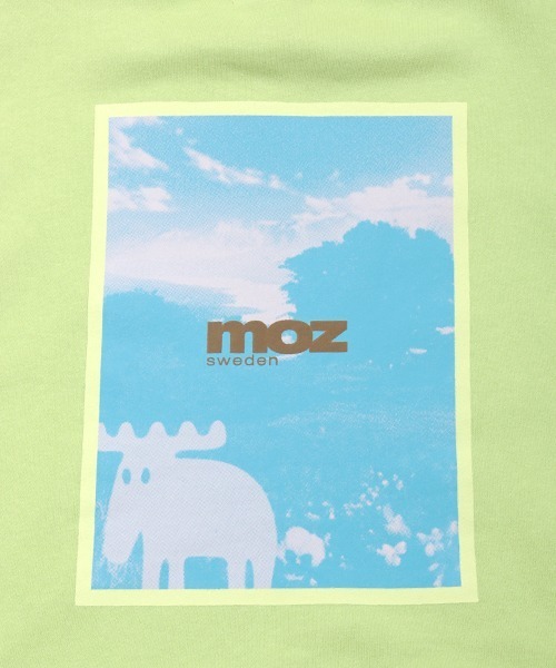 moz（モズ）の「mozコラボ バックフォトエルクプルオーバー【moz×チチカカ】（スウェット・レディース・ブルー/グリーン・FREE）」の19枚目の写真
