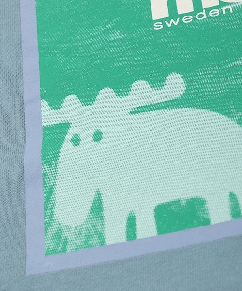 moz（モズ）の「mozコラボ バックフォトエルクプルオーバー【moz×チチカカ】（スウェット・レディース・ブルー/グリーン・FREE）」の21枚目の写真