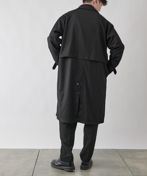 COLONY 2139（コロニートゥーワンスリーナイン）の「TRストームフラップコート（トレンチコート・メンズ・サックスブルー/ベージュ/ブラック・LARGE/MEDIUM）」の14枚目の写真