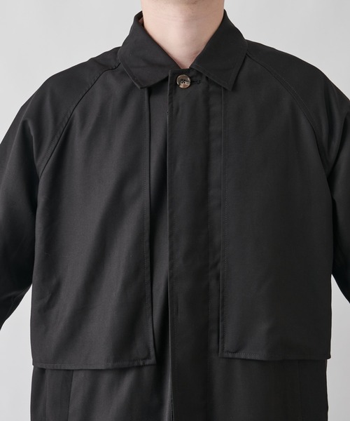 COLONY 2139（コロニートゥーワンスリーナイン）の「TRストームフラップコート（トレンチコート・メンズ・サックスブルー/ベージュ/ブラック・LARGE/MEDIUM）」の12枚目の写真